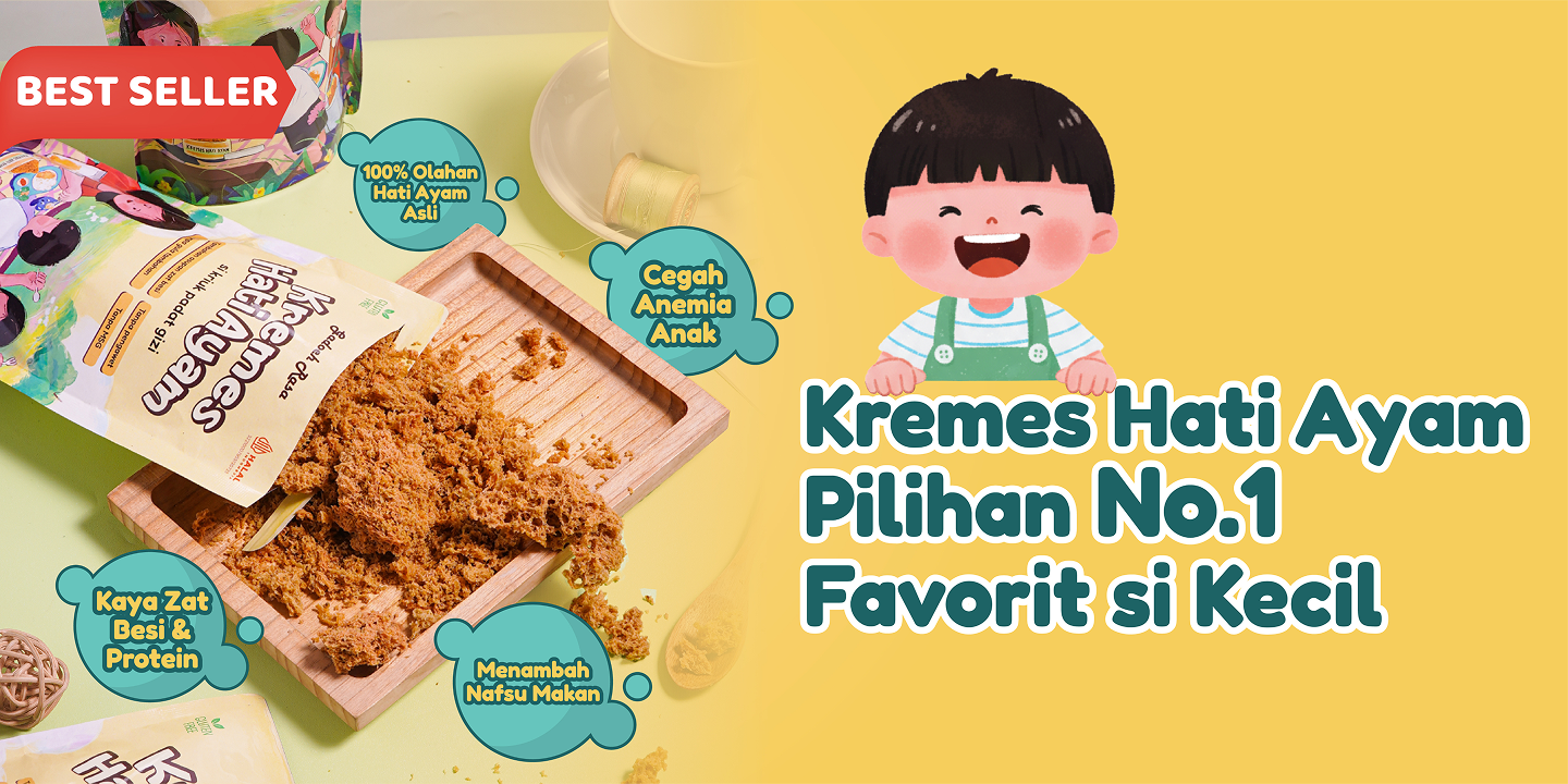 Kremes Hati Ayam Pilihan No.1 Favorit si Kecil