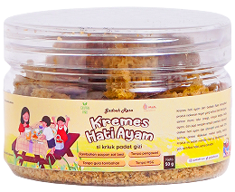 Kremes Hati Ayam 50g